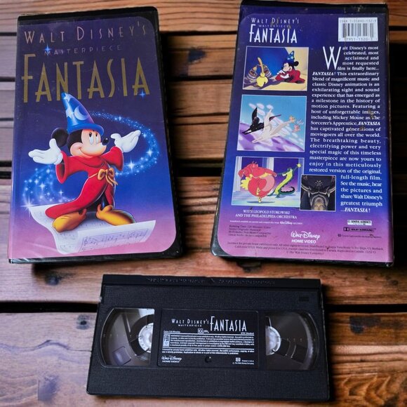 Disney FANTASIA Masterpiece Edition VHS - Picture 1 of 3